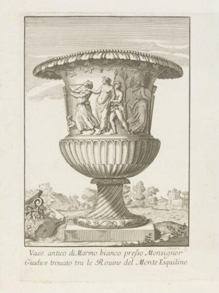 Giovanni Lanfranco, Raccolta di vasi diversi formati da illvstri artefici antichi e di varie targhe soprappóste álle fabbriche più insigni di Roma da celebri architetti moderni