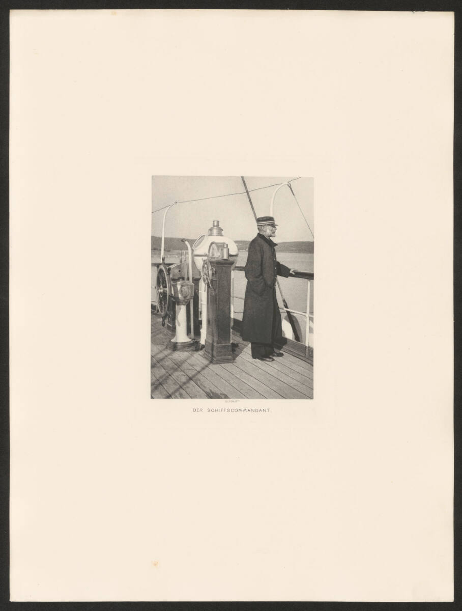 AlexanderHauger, Der Schiffscommandant (aus der Serie "Bord-Scenen - Bilder aus dem Schiffsleben der K.u.K. Kriegsmarine")