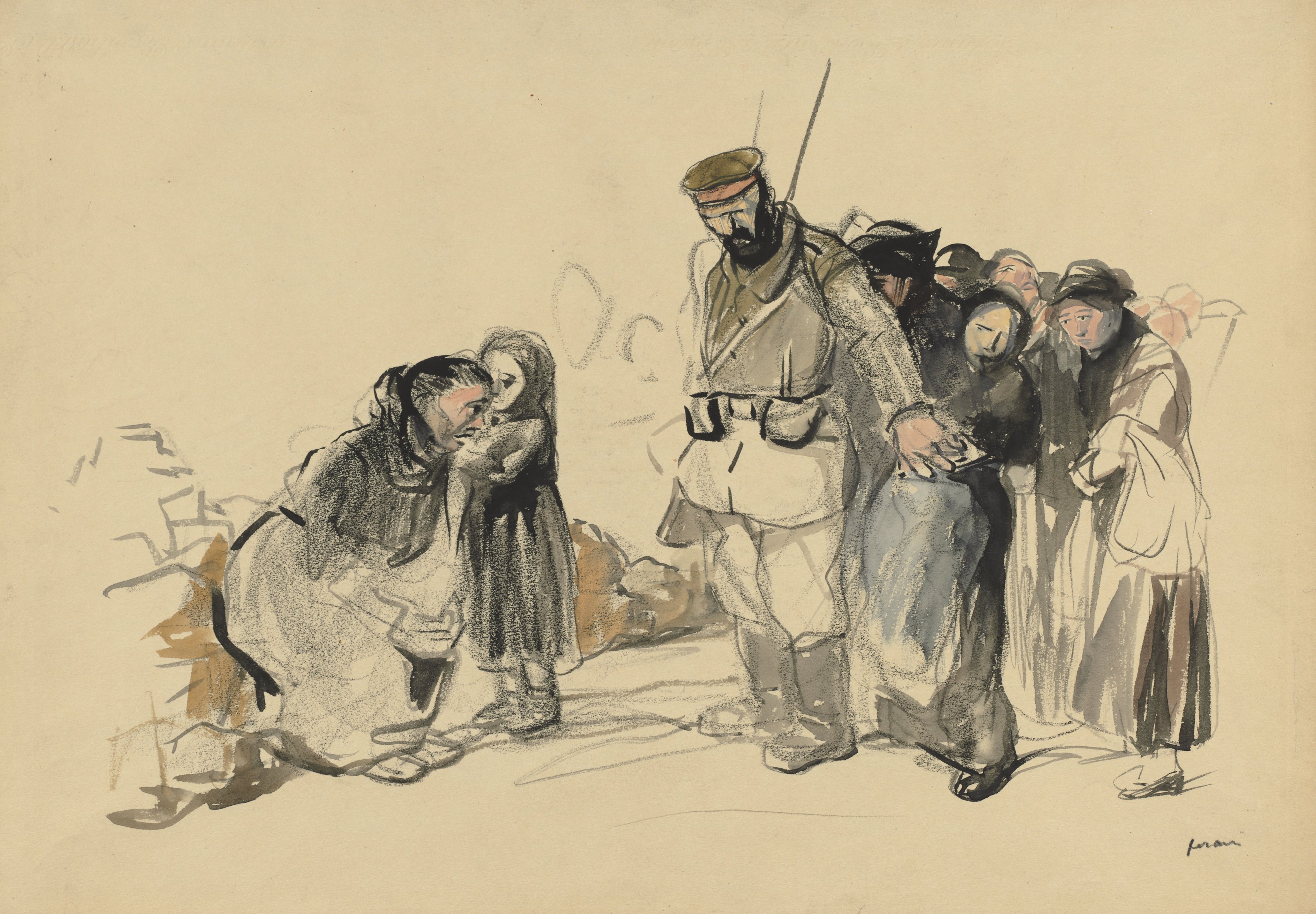 Jean Louis Forain, The Slavery in the North