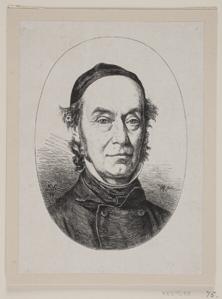F. Hendriksen, Portræt af N. L. Høyen