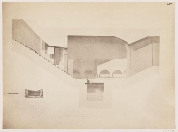 Parker, John Henry, Catacomb of S. Sebastiano - Plan of the Platonia or Crypt