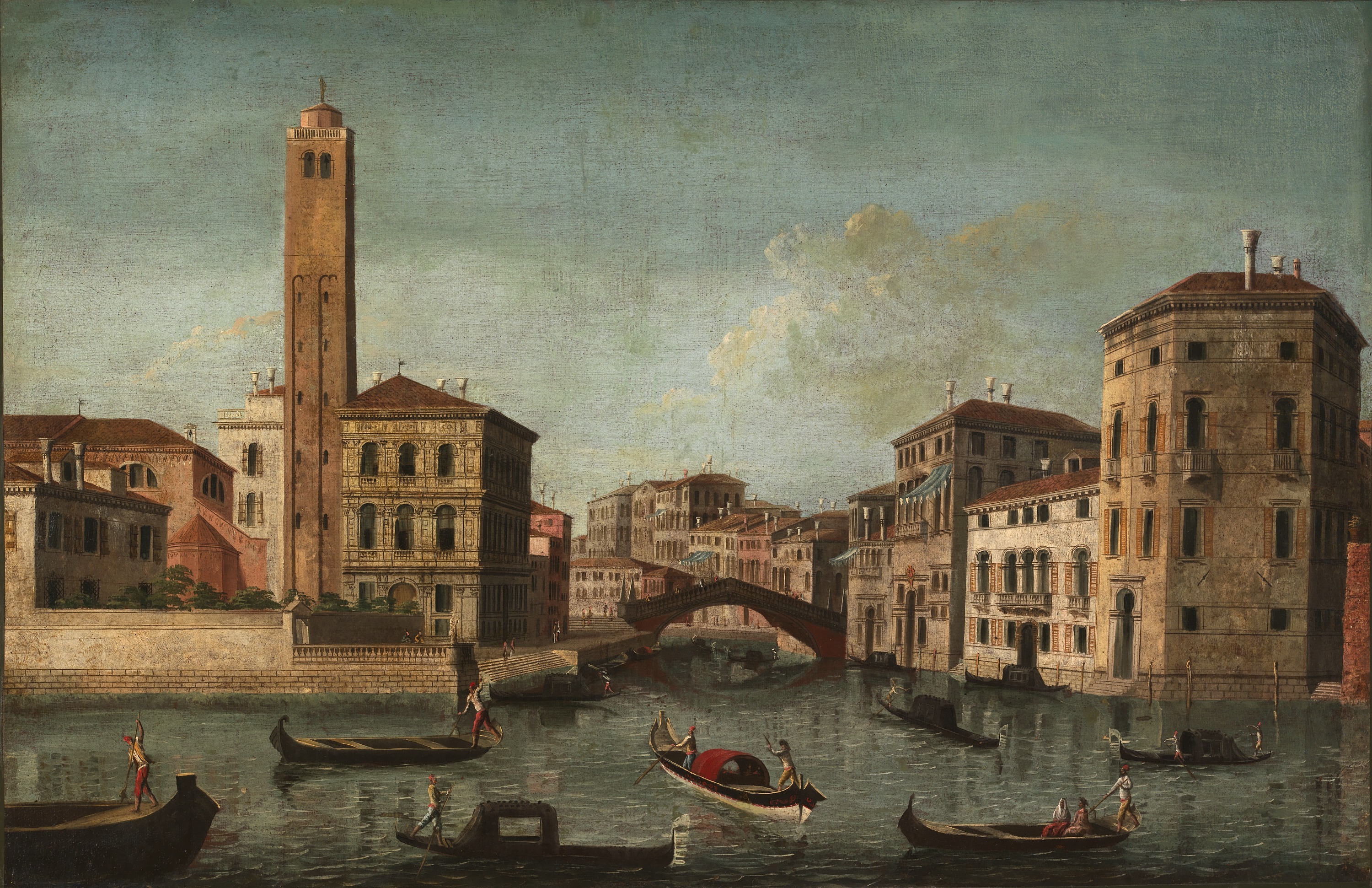 Unidentified, Scene on the Grand Canal, Venice
