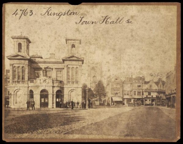 Francis Frith, Kingston.  Town Hall etc.