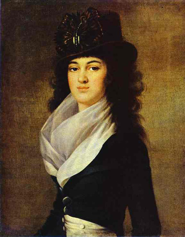 Jean-Louis Voille, Portrait of Anna Lopukhina