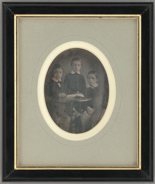 Unknown, [Portrait of three young boys]