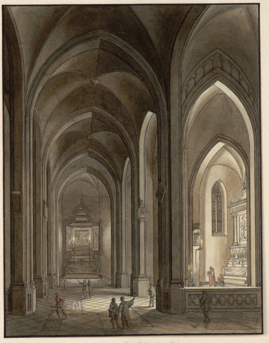 Anonym, Kircheninterieur