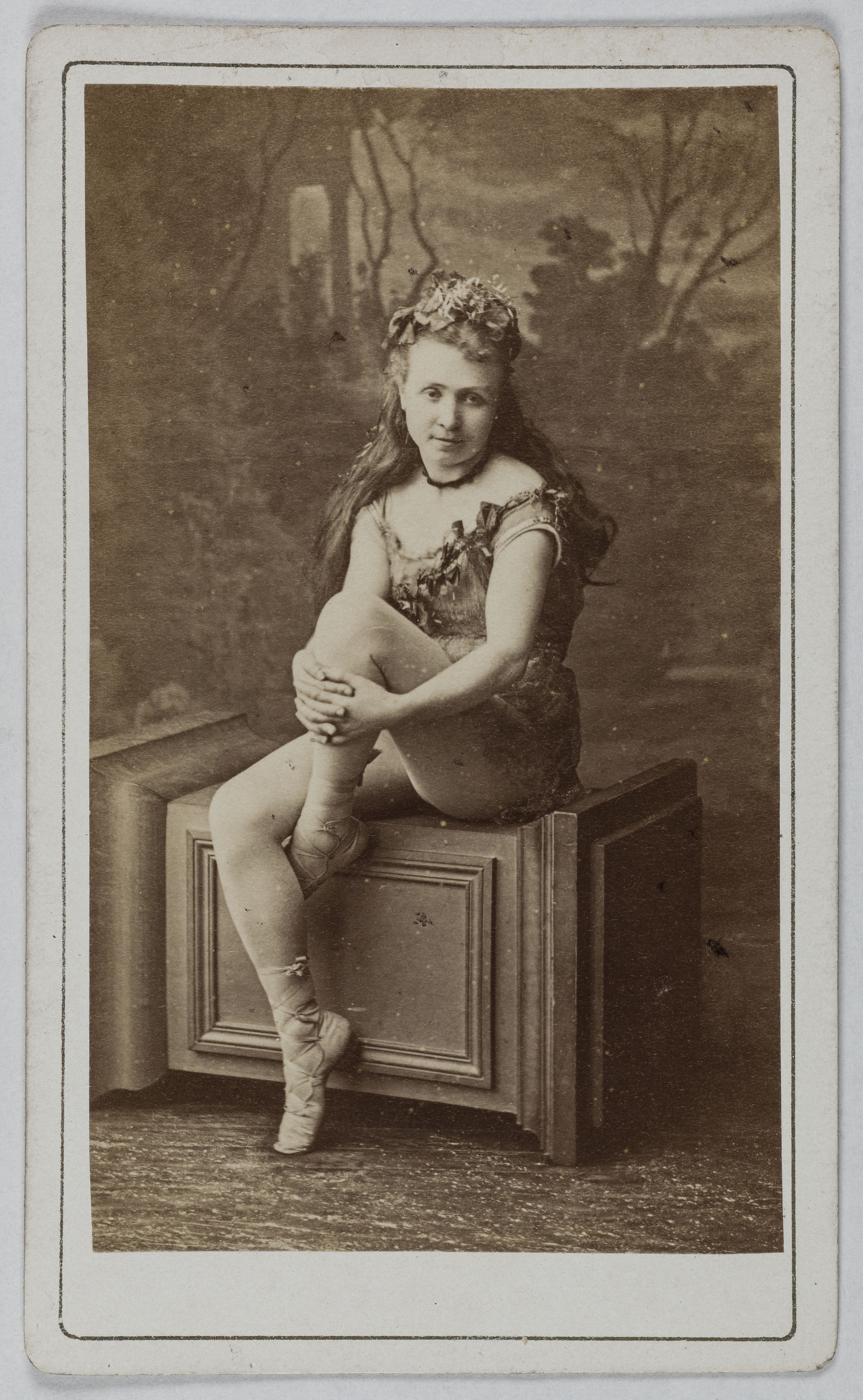 Anonyme, Portrait de Fanny, (danseuse)