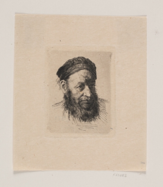 Carl Bloch, Hoved af en gammel Sømand