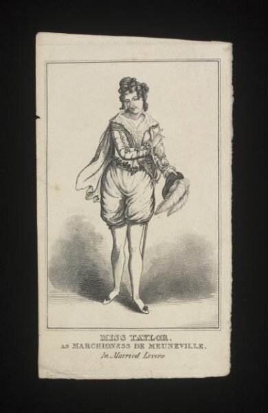 Unknown, Miss. Taylor/as Marchioness de Meuneville/In Married Lovers