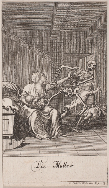 Daniel Nikolaus Chodowiecki, Moderen (Die Mutter)