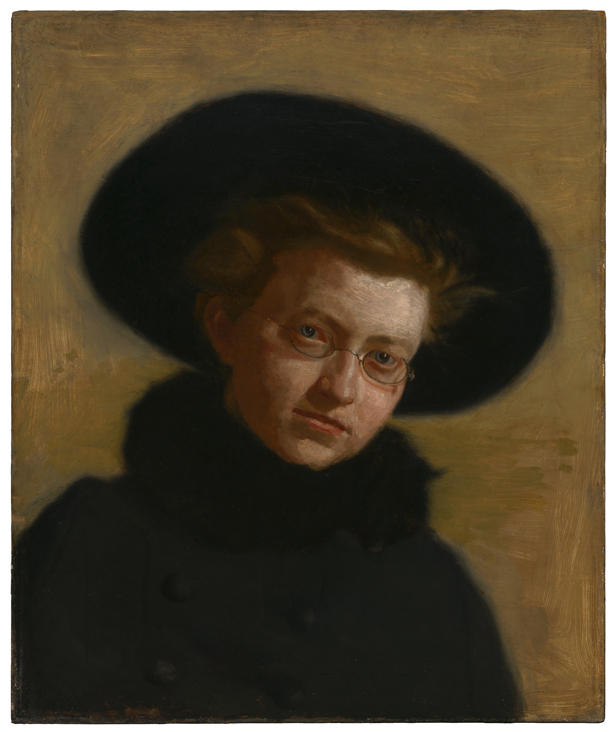 Thomas Eakins, Portrait of Lillian Hammit (Girl in a Big Hat)