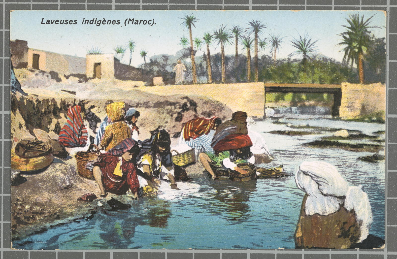 Desconegut, Laveuses indigènes (Maroc)