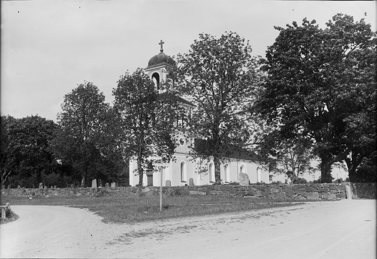 Skötsner-Edhlund, Börstil Church, Börstil, Uppland 1930