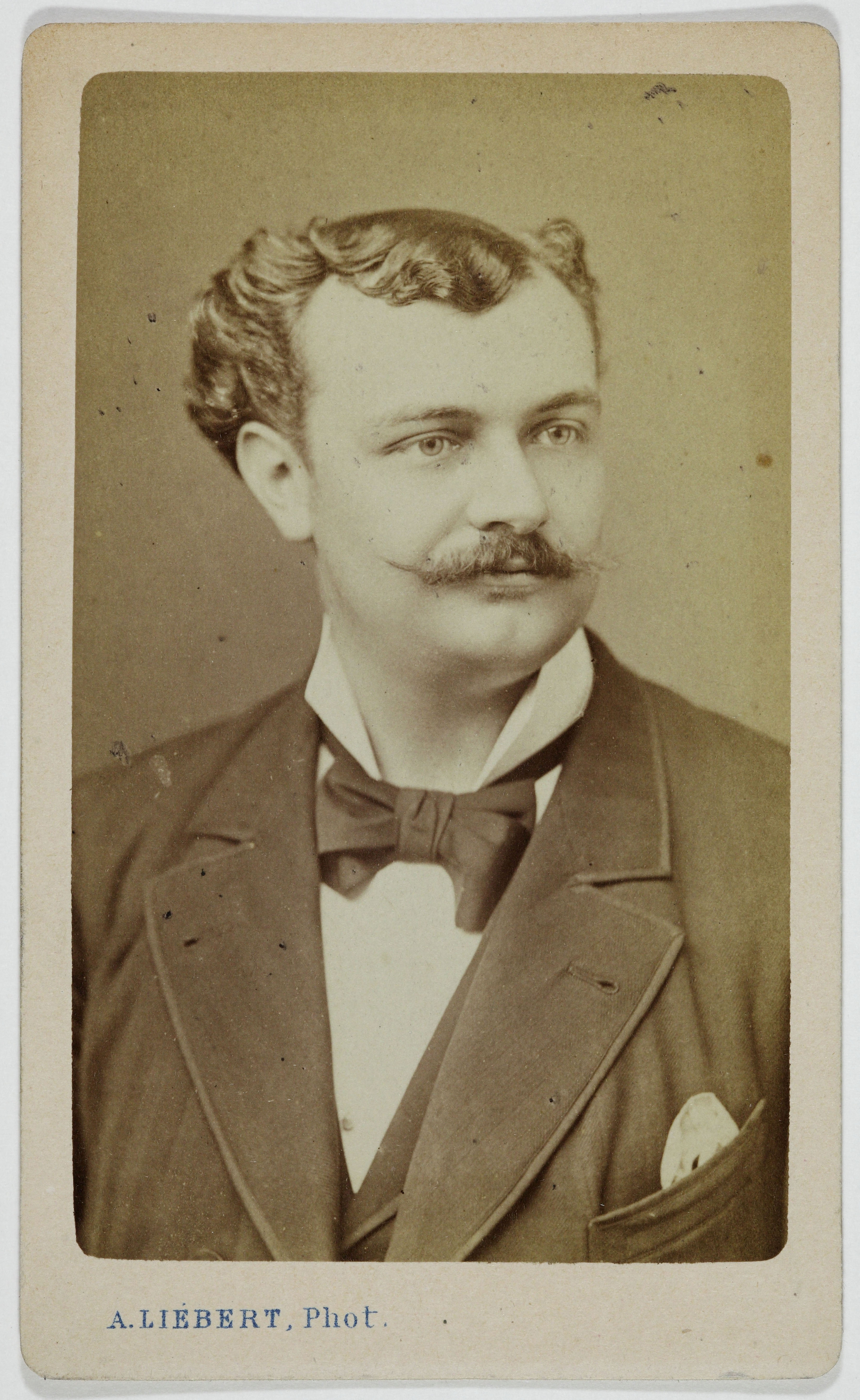 Alphonse Liébert, Portrait d'Achard, Frédéric, (1848-), (acteur)