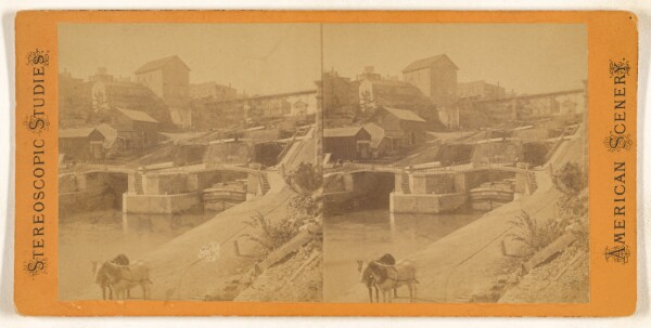 Unknown, [Lock at Lockport, Illinois or New York]
