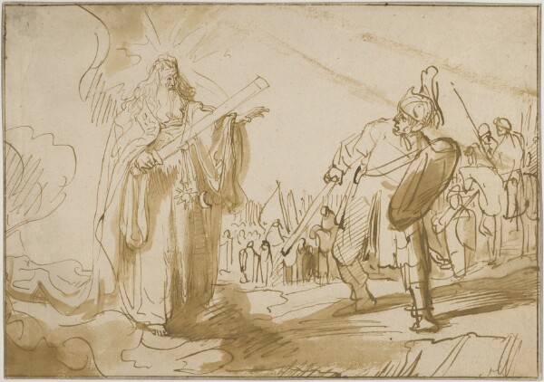 Ferdinand Bol, The Messenger of God Appearing to Joshua
