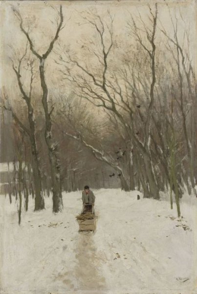 Anton Mauve, Winter in de Scheveningse bosjes