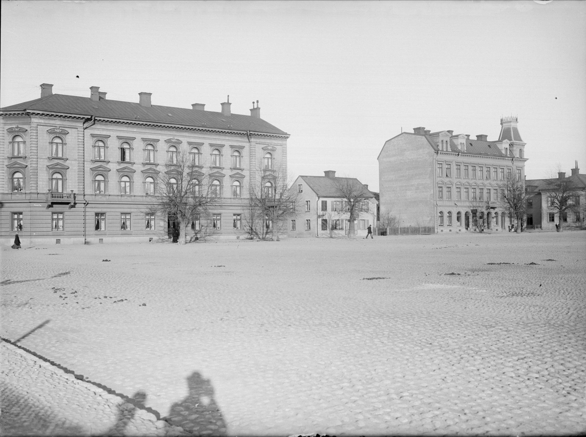 Alfred Dahlgren, North of Vaksala Square, with the Njord, Kvarngärdet, Uppsala 1901 - 1902