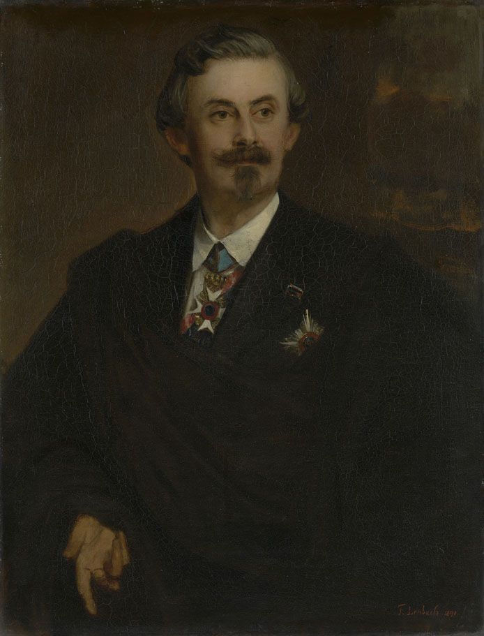 Franz von Lenbach, Adolf Friedrich von Schack