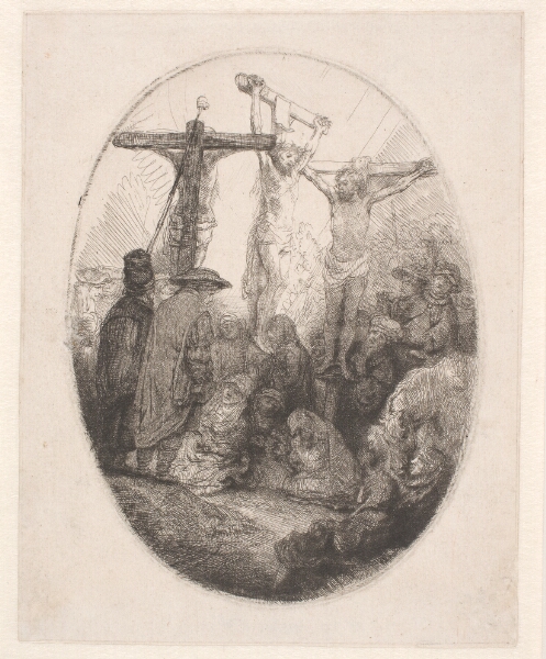 Rembrandt van Rijn, Kristus på korset