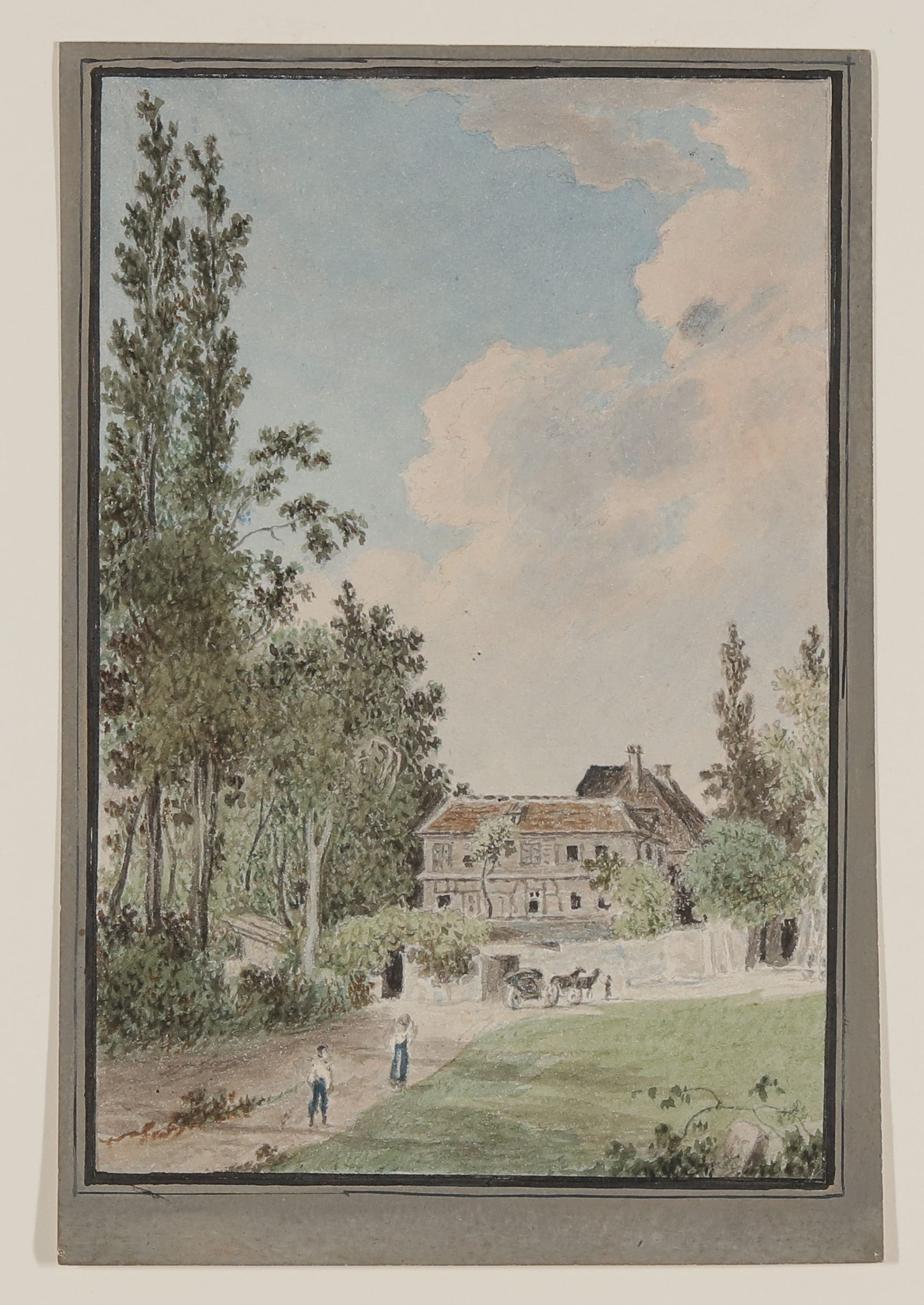 Friedrich Christian Reinermann, Die Gerbermühle bei Frankfurt am Main