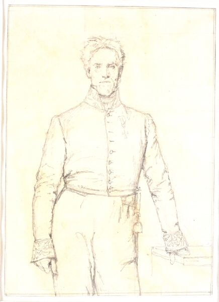 Christen Købke, Amtmand, kammerherre Jens Andreas Graah (1787-1873)