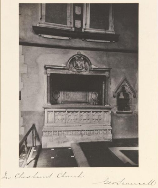 Scamell, George (Mr), National Photographic Record and Survey