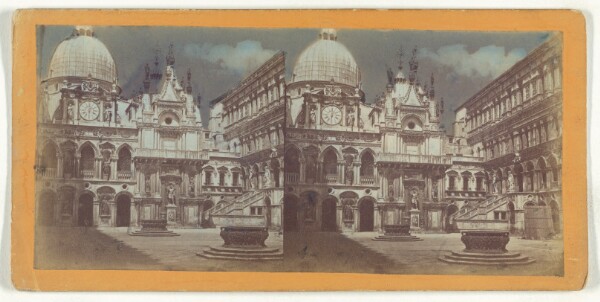 Unknown, [Court Yard of Palace, Venice]