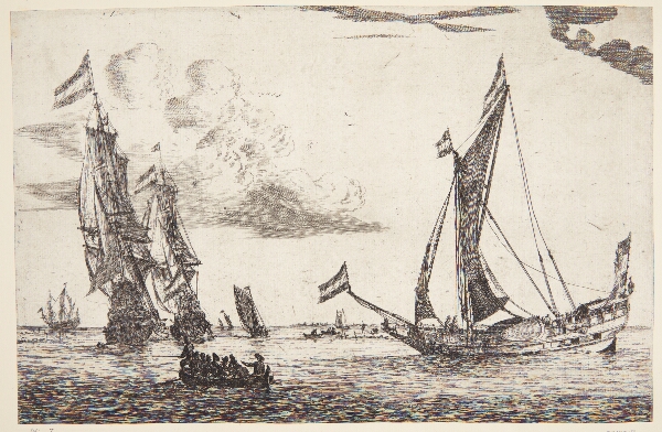 Reinier Zeeman, To orlogsskibe og en jagt