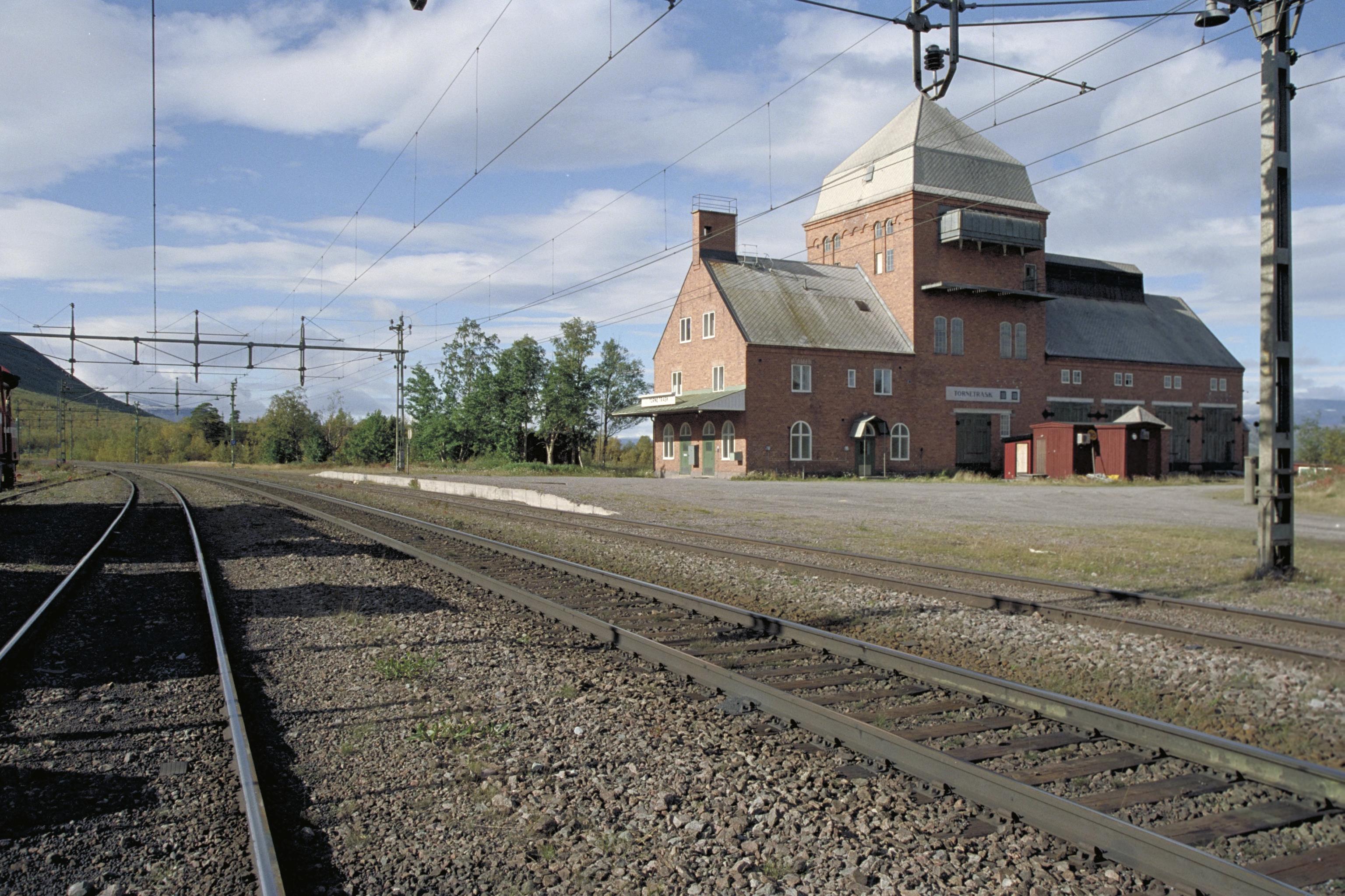 Bengt A Lundberg, Torneträsk station