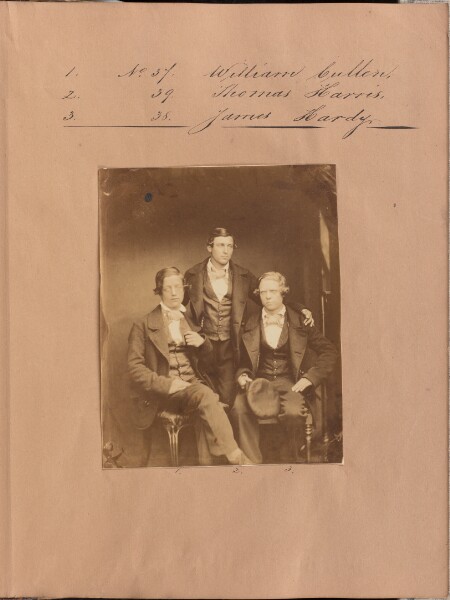 Unknown, [Portrait of William Cullen, Thomas Harris, and James Hardy]