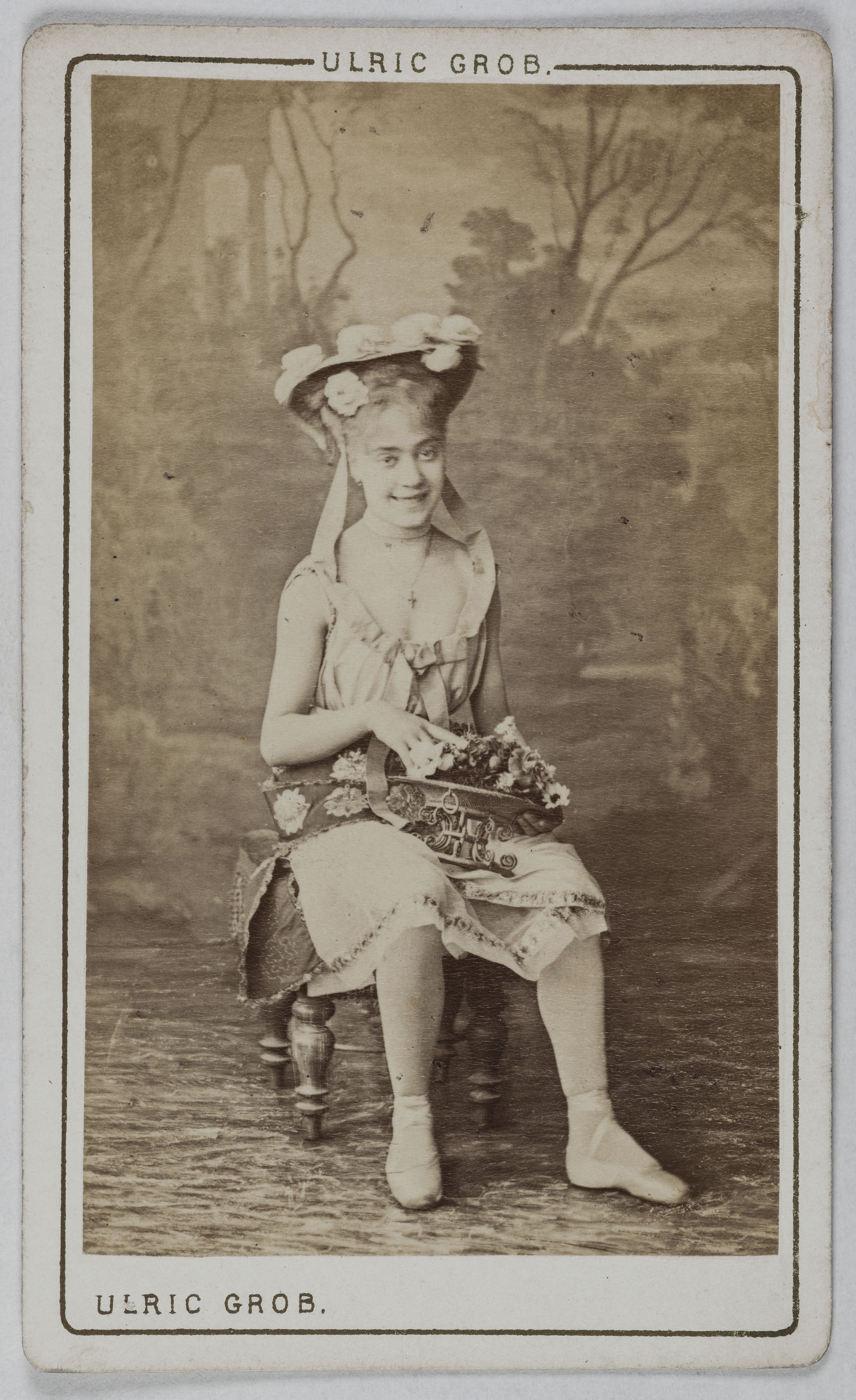 Ulric Grob, Portrait de M. Gardes (ainée), (actrice au théâtre de la Gaîté)