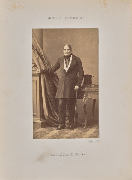 André Adolphe-Eugène Disdéri, Son altesse impériale le Prince Jérome