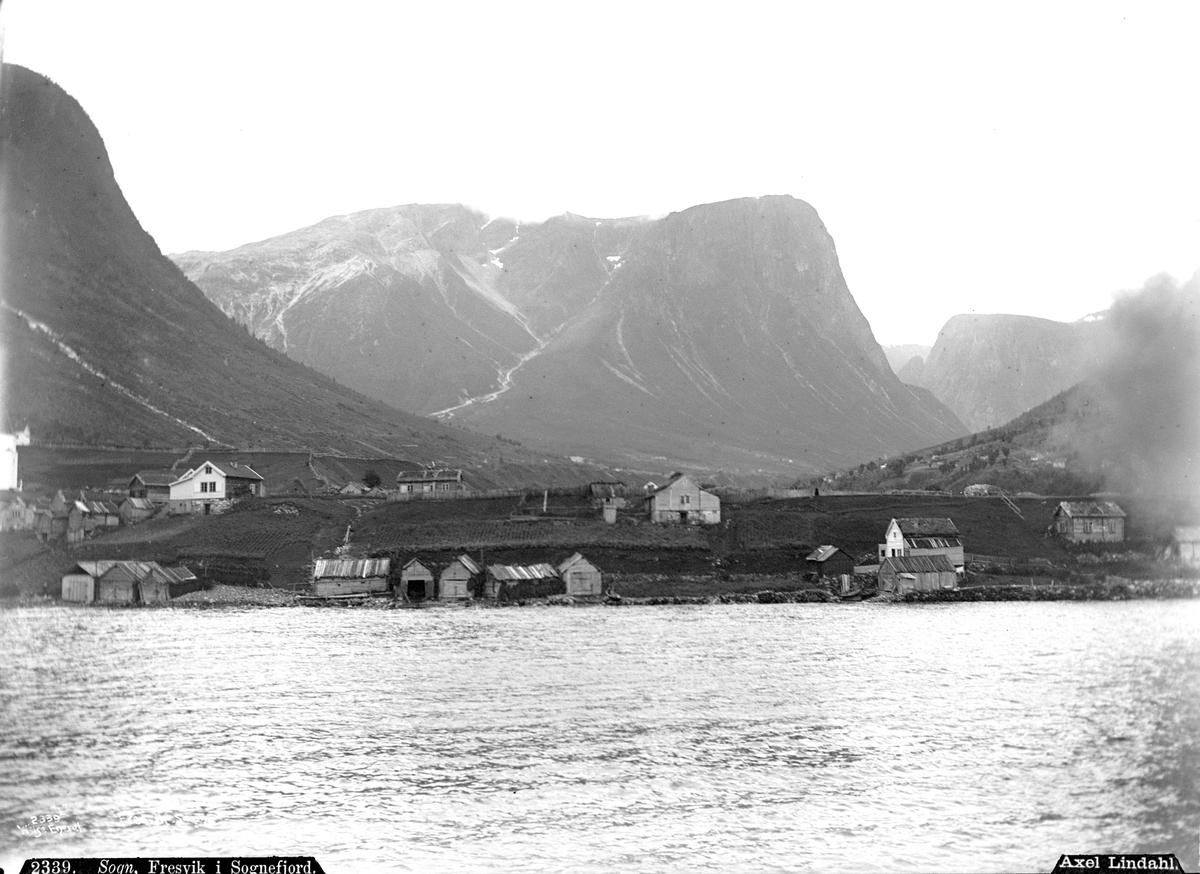 Axel Lindahl, Prot: Fresvik i Sognefjord