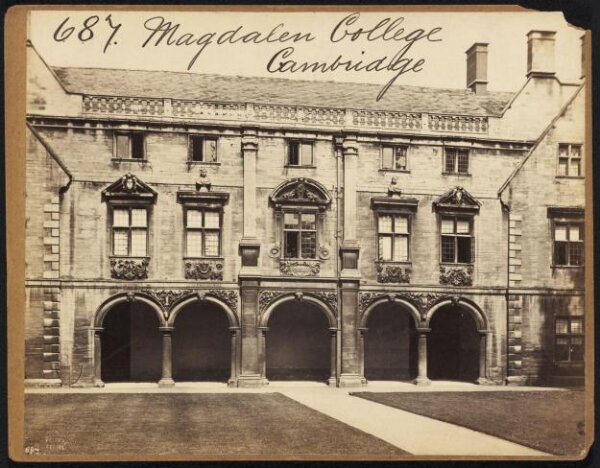 Francis Frith, Magdalen College.  Cambridge