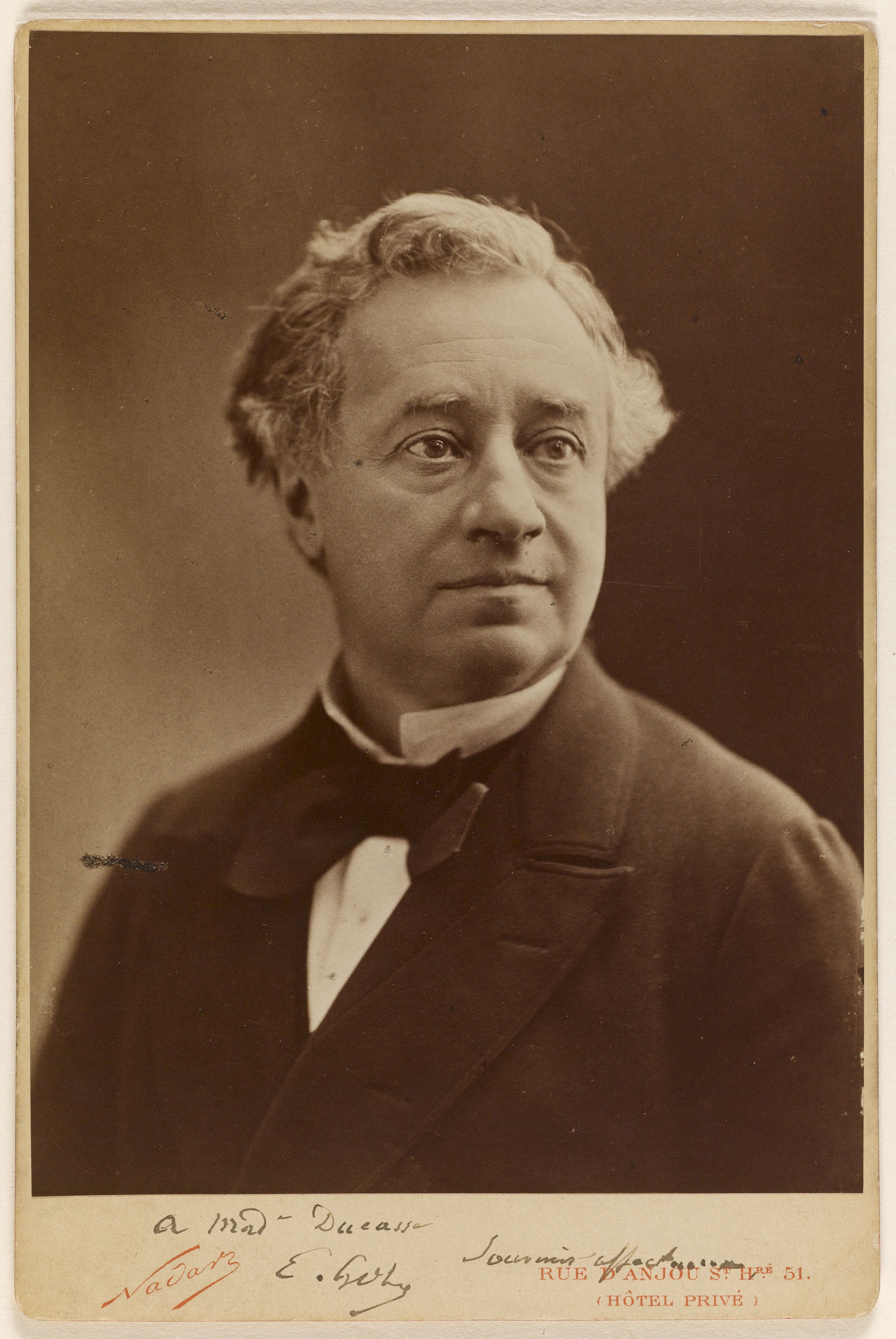 Nadar, Portrait de François Jules Edmond Got, (François-Jules Edmond, dit, 1822-1901).
