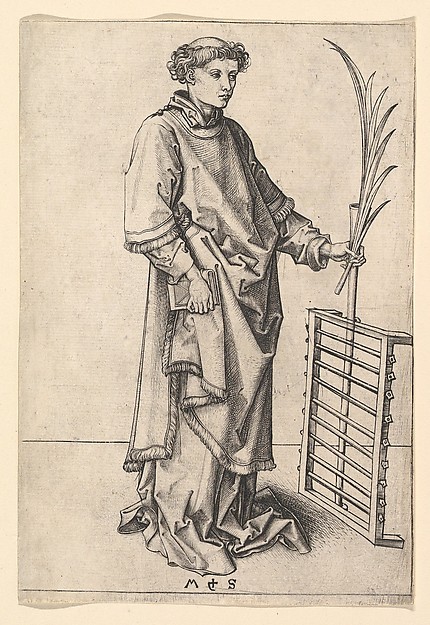 Martin Schongauer, Saint Lawrence