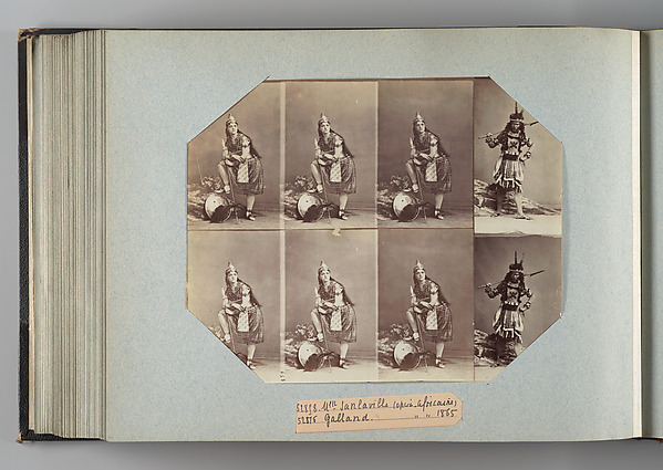 André-Adolphe-Eugène Disdéri, Mlle Sanlaville; Galland