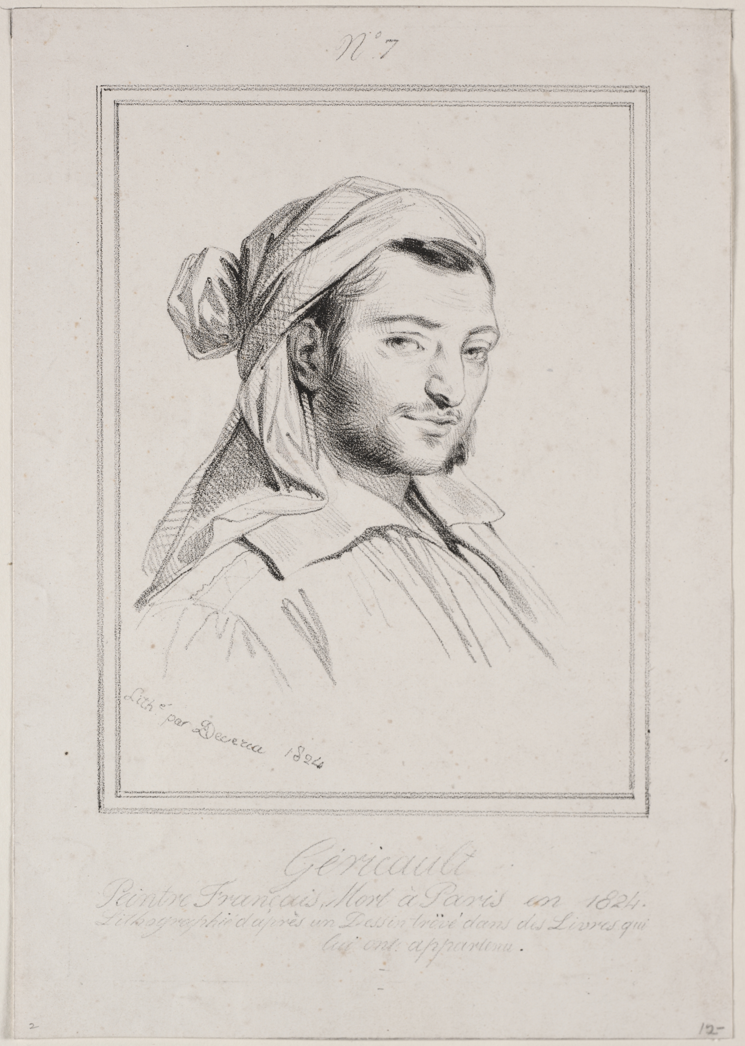 Achille Devéria, Théodore Géricault