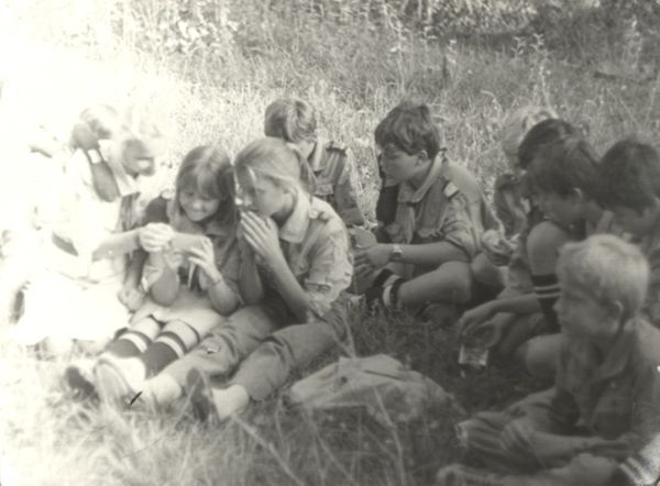 Unknown artist, Fotografia ze złazu w Puszczykowie