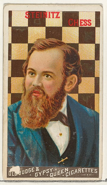 Goodwin & Company, Steinitz, Chess, from the Goodwin Champion series for Old Judge and Gypsy Queen Cigarettes