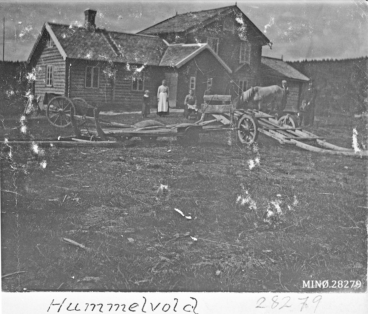 Rugsveen, Johan, Undseth, Gardsbruk. Hummelvold