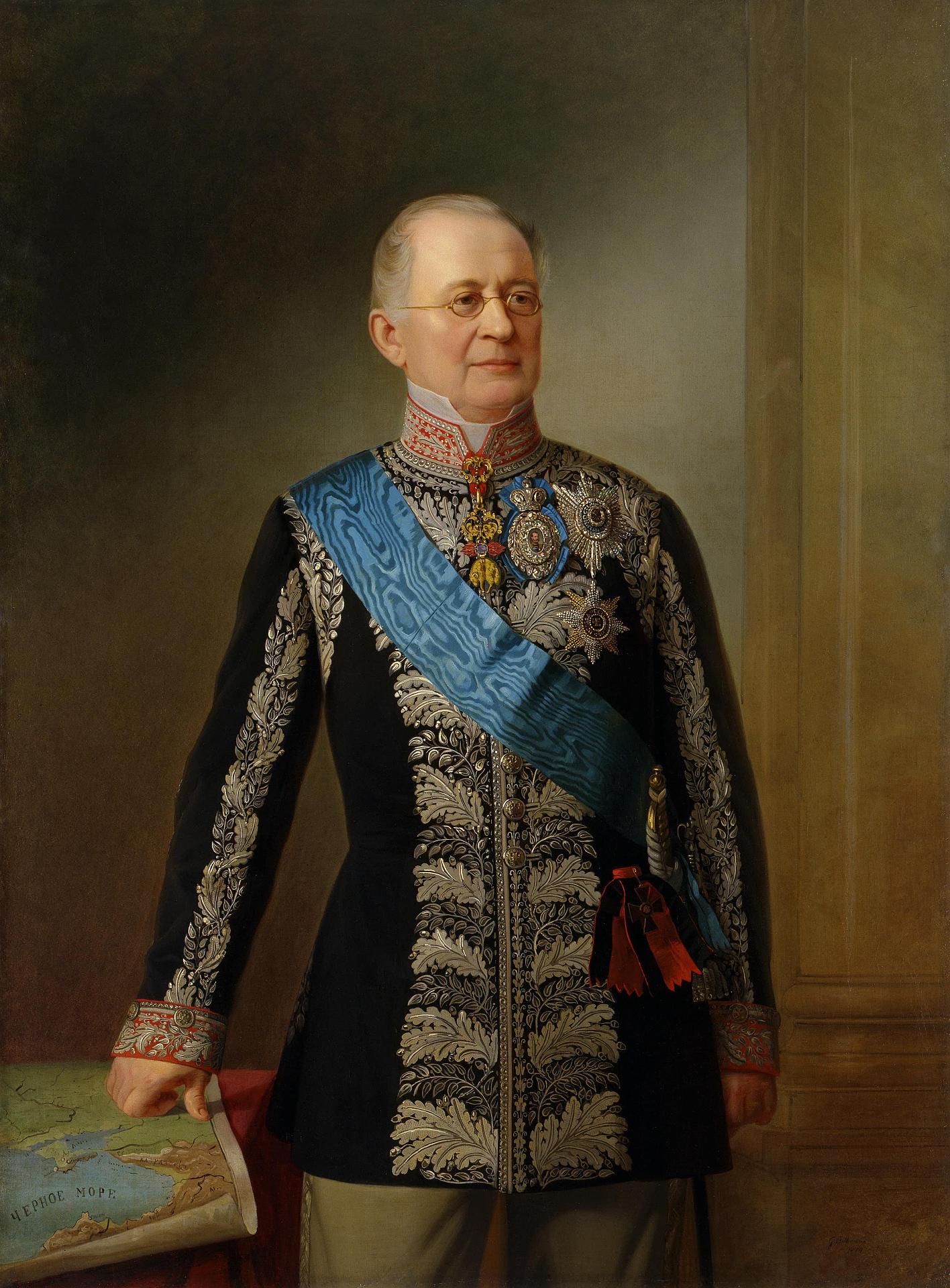Georg von Bothmann, Portrait of Prince A.M. Gorchakov