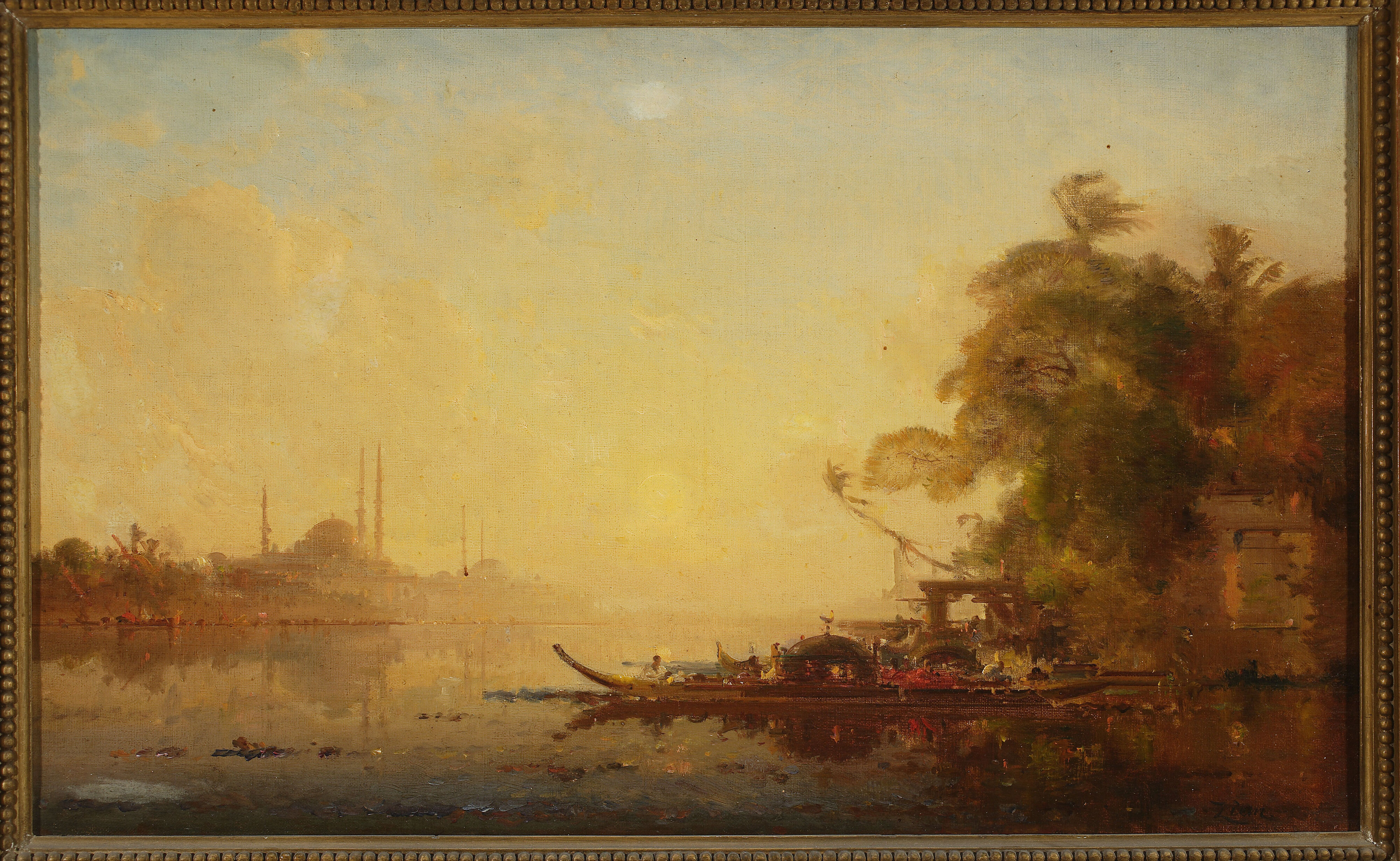 Félix Ziem, View of Constantinople