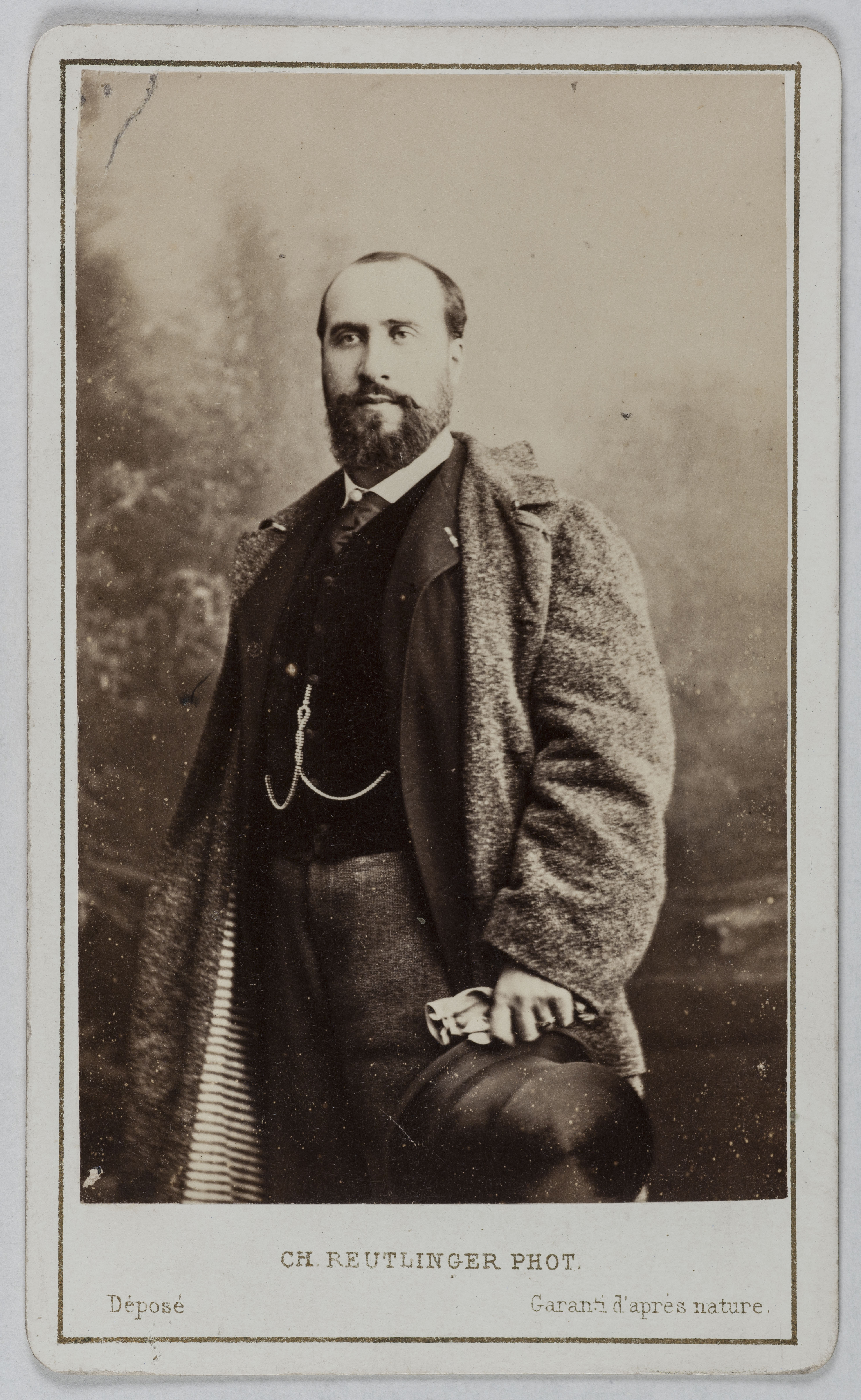 Charles Reutlinger, Portrait de Faure Jean-Baptiste, (1830-1914), (chanteur)