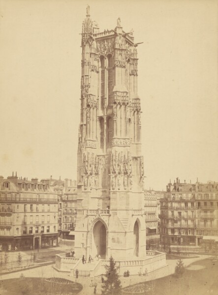 Édouard Baldus, [Tour St. Jacques]