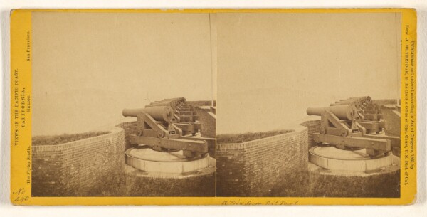 Eadweard J. Muybridge, [A view from Fort Point, San Francisco, California]
