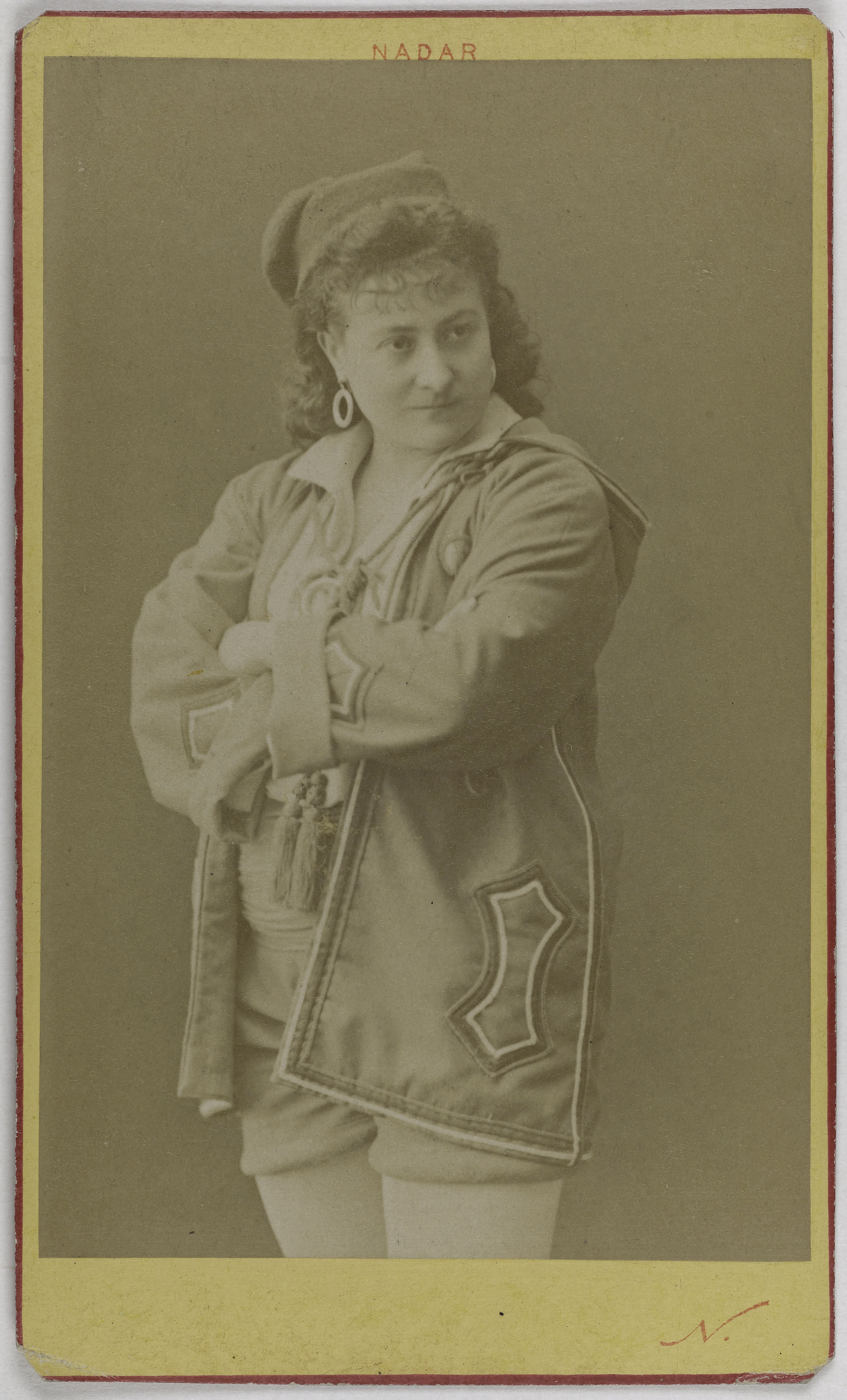 Atelier Nadar, Portrait de Mme Peschard, (née Marie Blanche Renouleau), (-1888), (actrice)