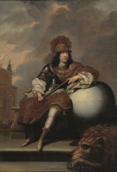 David von Krafft (Attributed to), Karl X Gustav, 1622-1660, konung av Sverige pfalzgreve av Zweibrücken