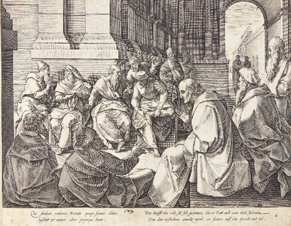 Hendrick Goltzius, Boaz og de ti ældre